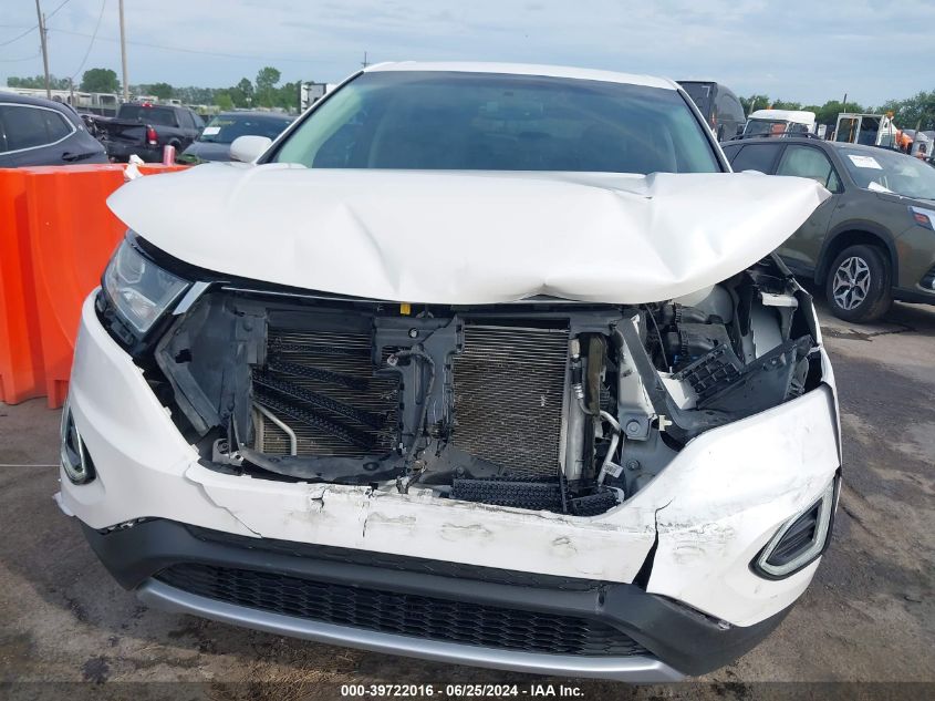 2016 Ford Edge Sel VIN: 2FMPK4J9XGBC17511 Lot: 39722016