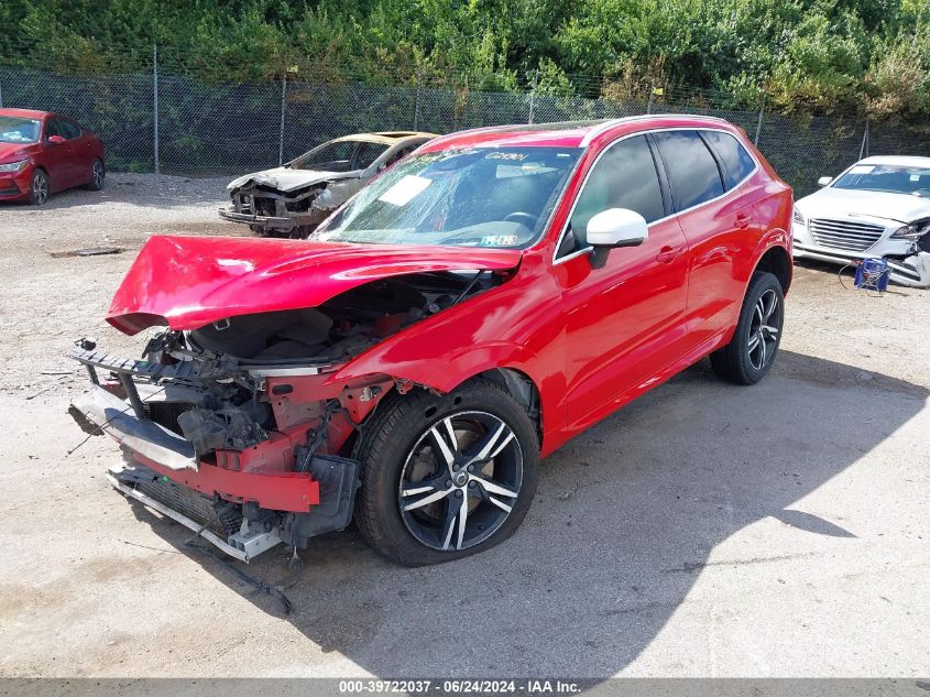 2018 Volvo Xc60 T6 R-Design VIN: YV4A22RMXJ1024301 Lot: 39722037