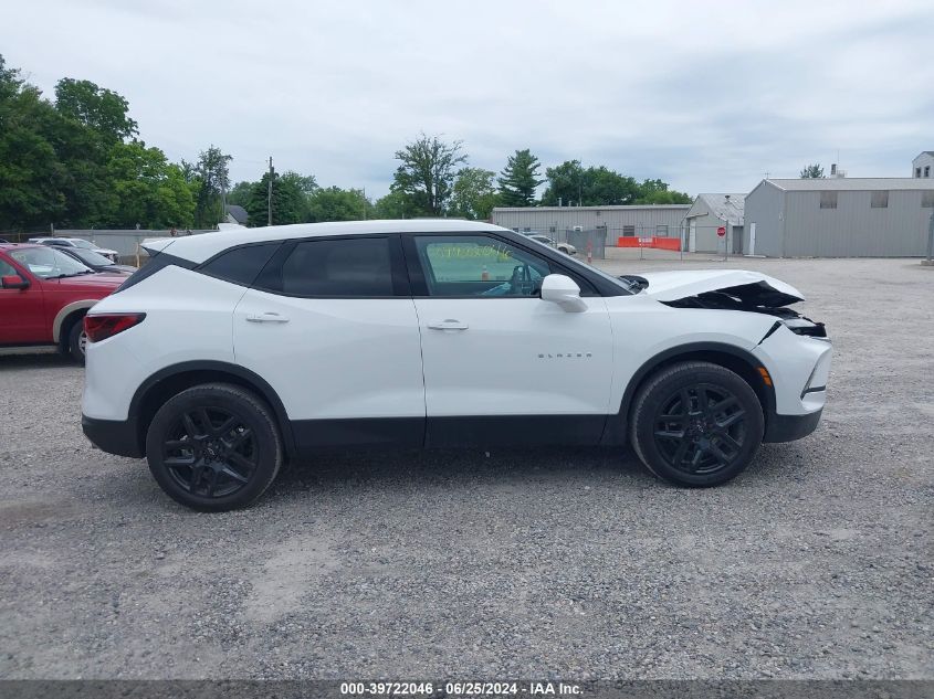 2023 Chevrolet Blazer 2Lt VIN: 3GNKBHR4XPS173560 Lot: 39722046