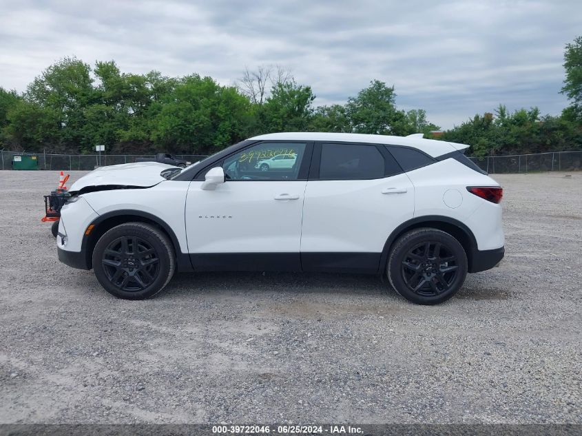 2023 Chevrolet Blazer 2Lt VIN: 3GNKBHR4XPS173560 Lot: 39722046