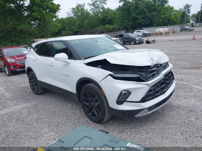 2023 Chevrolet Blazer 2Lt VIN: 3GNKBHR4XPS173560 Lot: 39722046