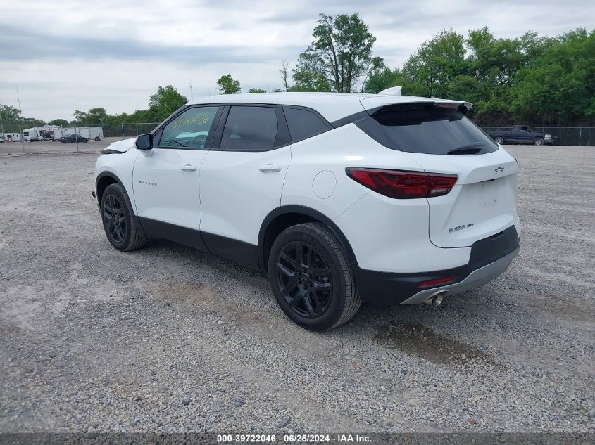 2023 Chevrolet Blazer 2Lt VIN: 3GNKBHR4XPS173560 Lot: 39722046