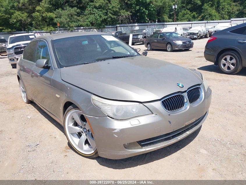 2008 BMW 528I VIN: WBANU53568CT13866 Lot: 39722070