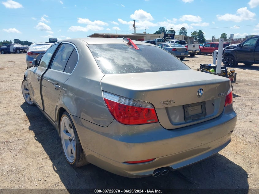 2008 BMW 528I VIN: WBANU53568CT13866 Lot: 39722070