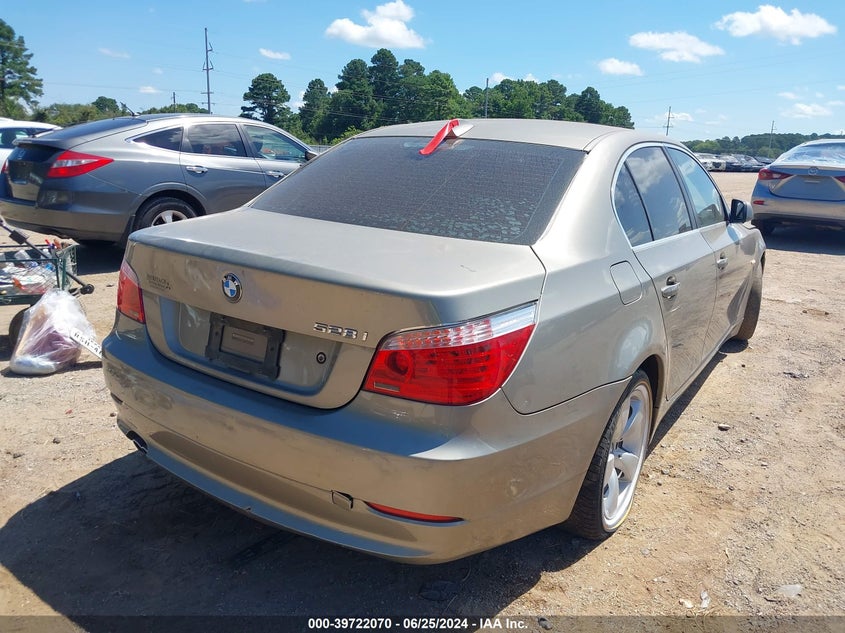 2008 BMW 528I VIN: WBANU53568CT13866 Lot: 39722070