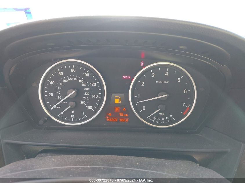 2008 BMW 528I VIN: WBANU53568CT13866 Lot: 39722070