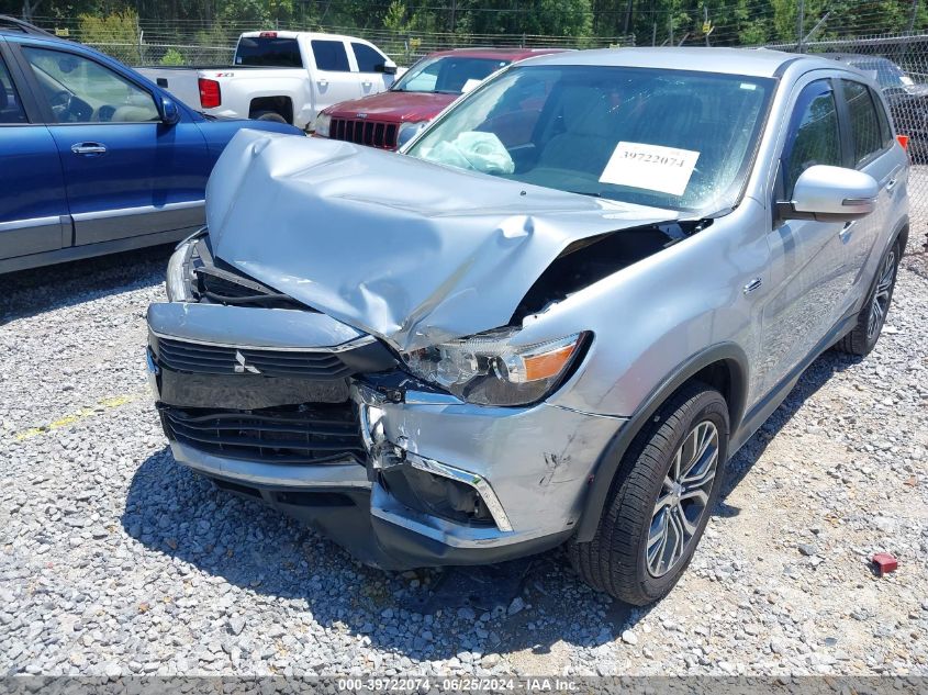 2017 Mitsubishi Outlander Sport 2.0 Es/2.0 Le VIN: JA4AP3AU1HZ031021 Lot: 39722074