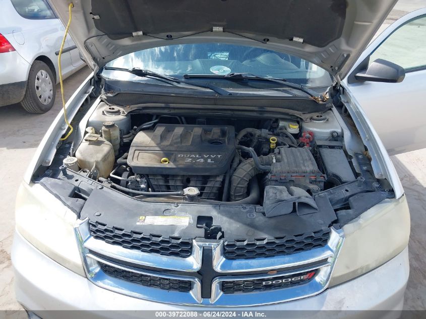 2012 Dodge Avenger Se VIN: 1C3CDZAB5CN231865 Lot: 39722088