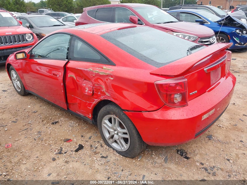 2004 Toyota Celica Gt VIN: JTDDR32T140180191 Lot: 39722091