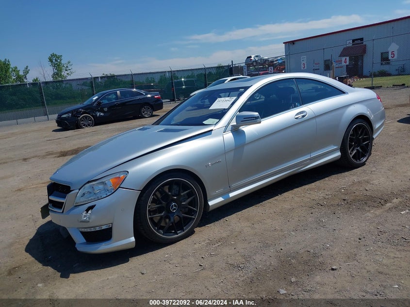 2011 Mercedes-Benz Cl 63 Amg VIN: WDDEJ7EBXBA025691 Lot: 39722092