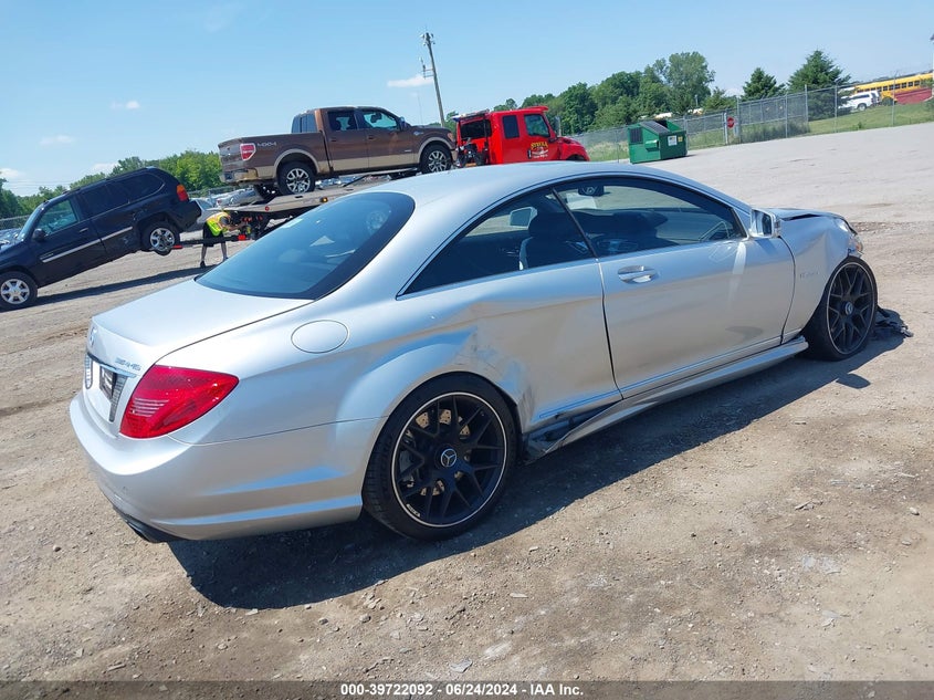 2011 Mercedes-Benz Cl 63 Amg VIN: WDDEJ7EBXBA025691 Lot: 39722092