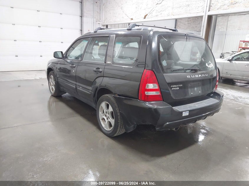 2003 Subaru Forester 2.5Xs VIN: JF1SG65663H758621 Lot: 39722099
