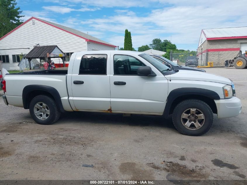 2006 Dodge Dakota Slt VIN: 1D7HW48N96S540071 Lot: 39722101