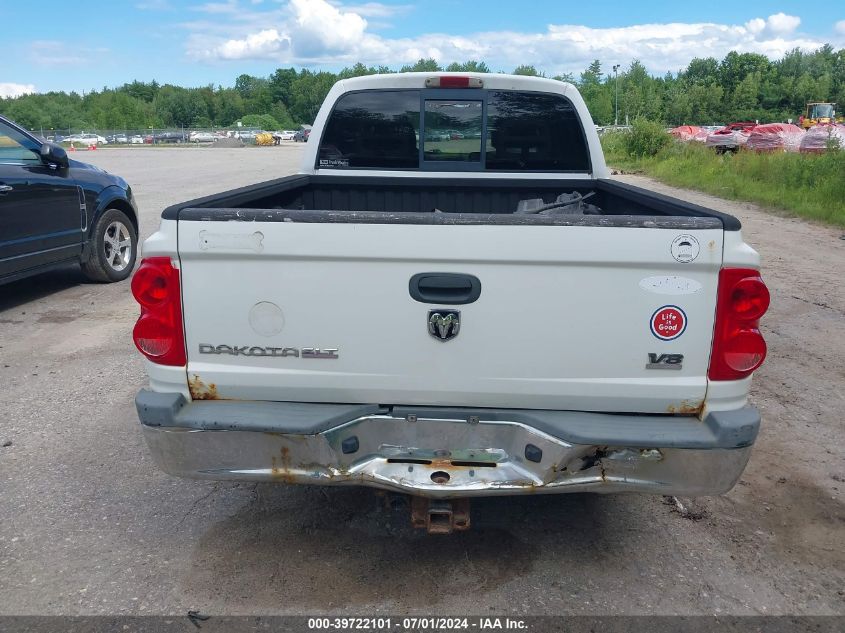 2006 Dodge Dakota Slt VIN: 1D7HW48N96S540071 Lot: 39722101