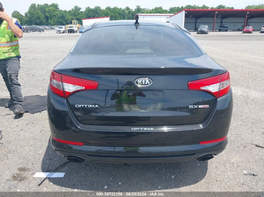 2012 Kia Optima Sx VIN: 5XXGR4A6XCG001495 Lot: 39722108