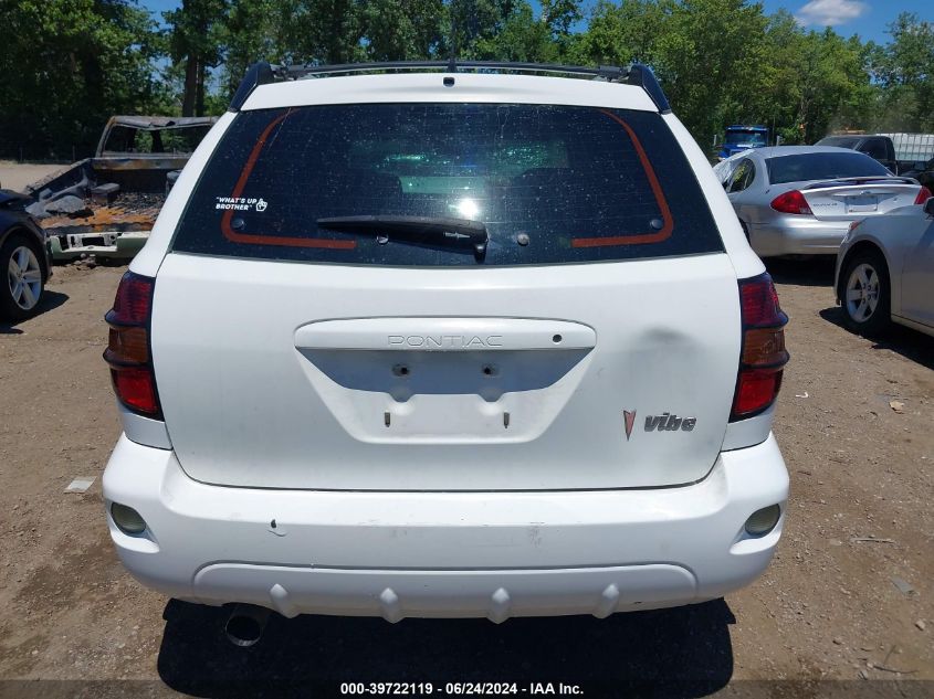 2004 Pontiac Vibe VIN: 5Y2SL62824Z407356 Lot: 39722119