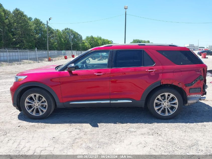 2020 Ford Explorer Limited VIN: 1FMSK7FH7LGC73873 Lot: 39722127