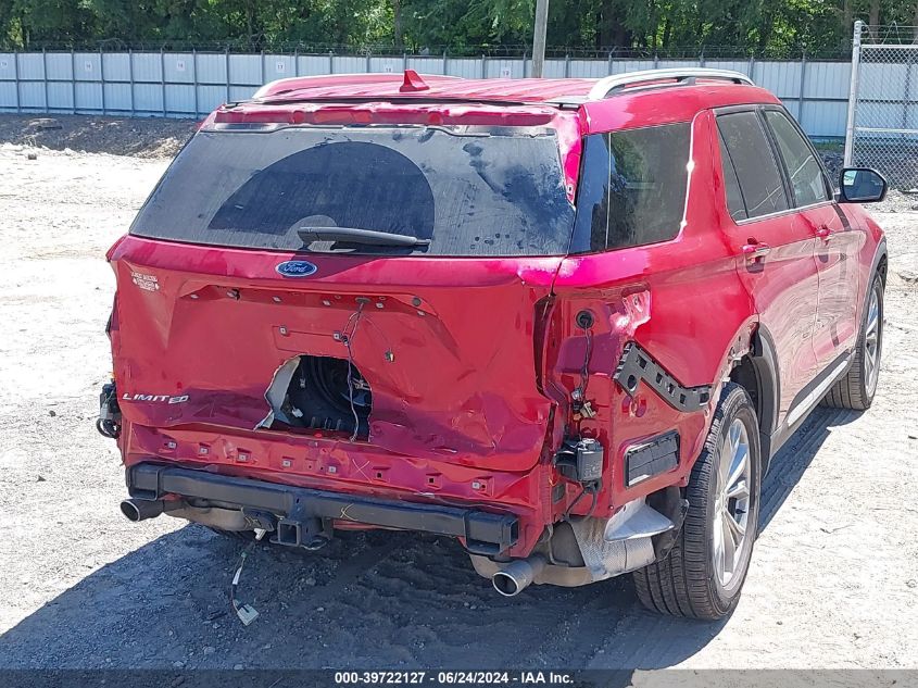 2020 Ford Explorer Limited VIN: 1FMSK7FH7LGC73873 Lot: 39722127