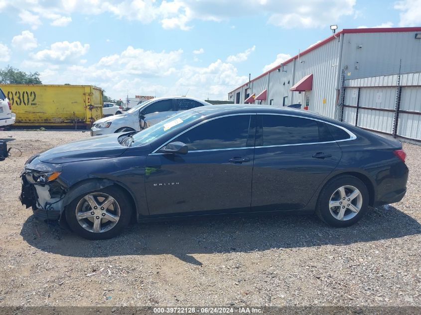 2022 Chevrolet Malibu Fwd Lt VIN: 1G1ZD5STXNF179323 Lot: 39722128