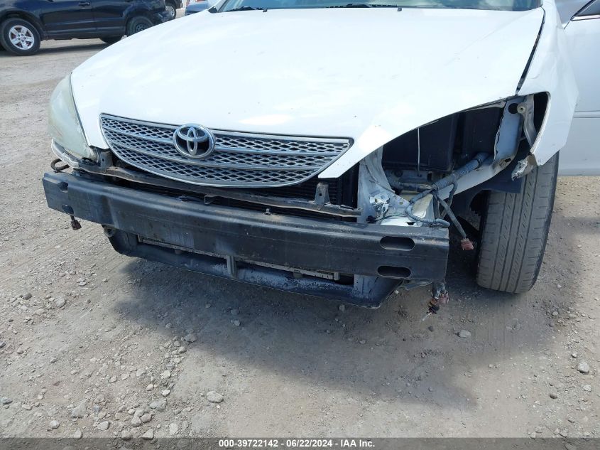 2003 Toyota Camry Le VIN: 4T1BE32K43U124744 Lot: 39722142