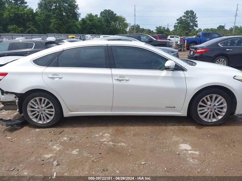 4T1BD1EB6DU008255 2013 Toyota Avalon Hybrid Limited