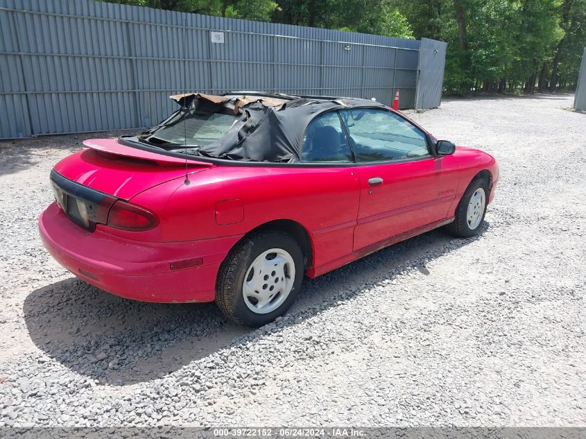 1996 Pontiac Sunfire Se VIN: 4G2JB3245TB202540 Lot: 39722152