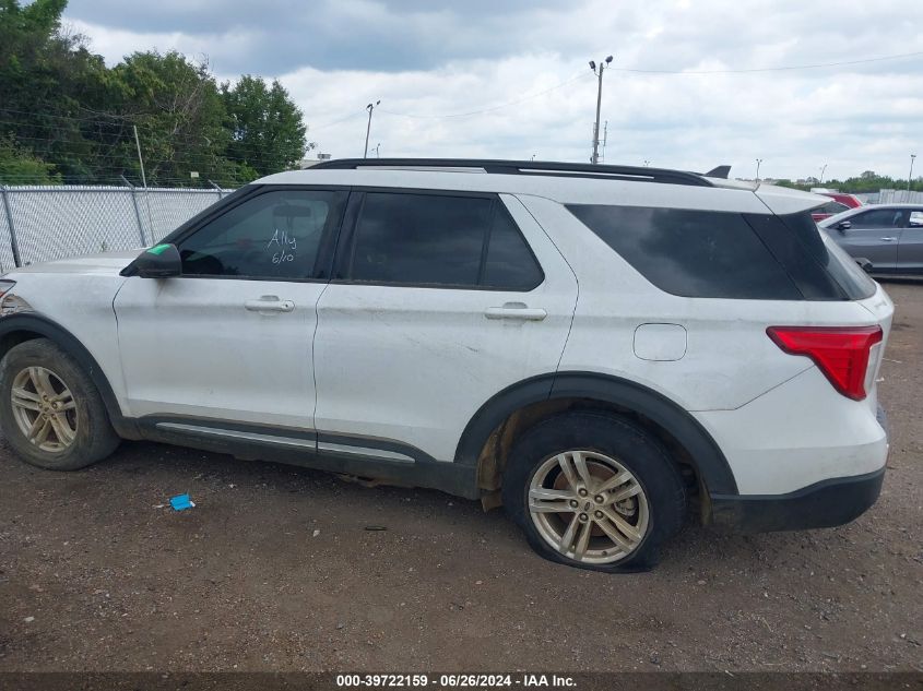 2021 Ford Explorer Xlt VIN: 1FMSK7DH1MGB28011 Lot: 39722159