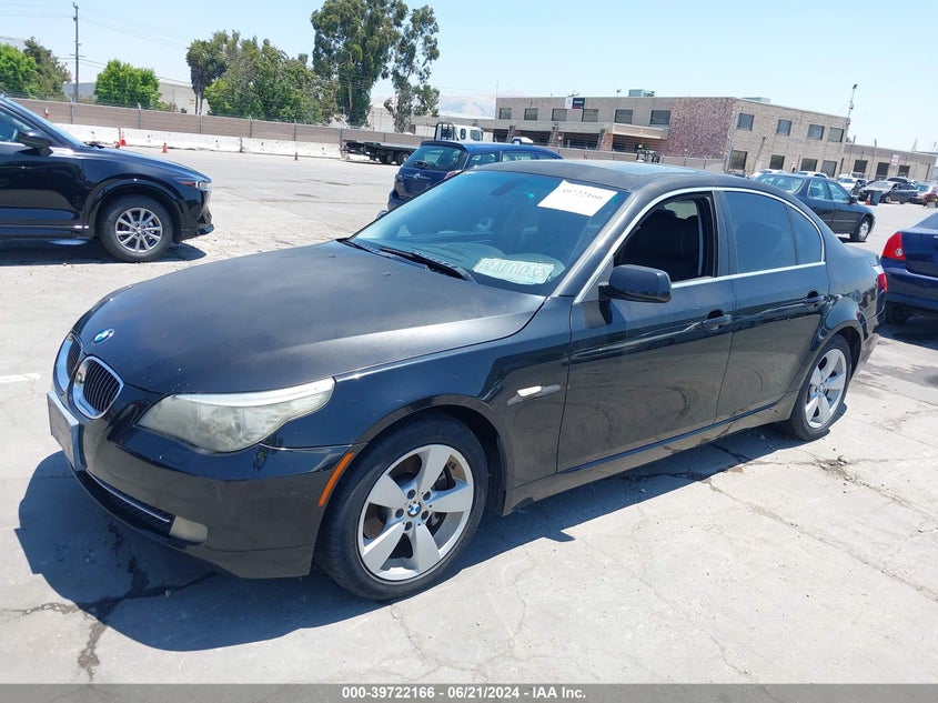 2008 BMW 528Xi VIN: WBANV135X8CZ52161 Lot: 39722166
