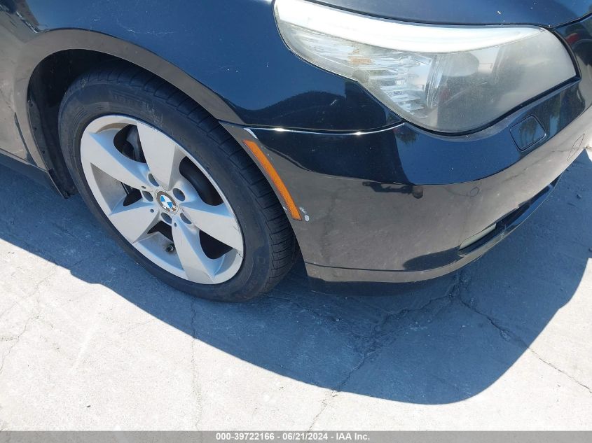 2008 BMW 528Xi VIN: WBANV135X8CZ52161 Lot: 39722166