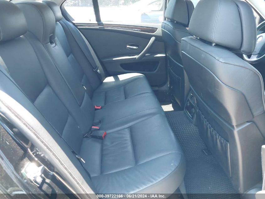 2008 BMW 528Xi VIN: WBANV135X8CZ52161 Lot: 39722166