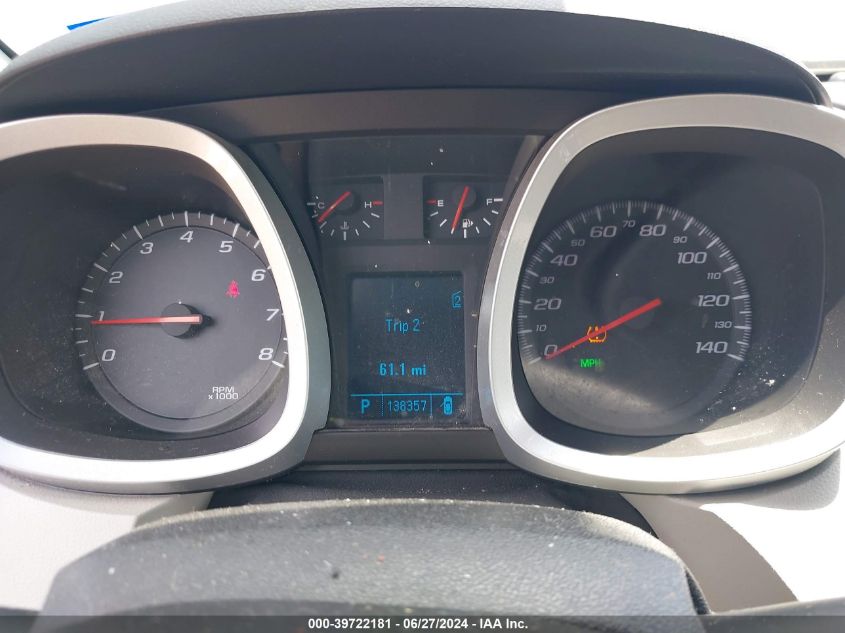 2011 Chevrolet Equinox 1Lt VIN: 2CNALDEC0B6437573 Lot: 39722181