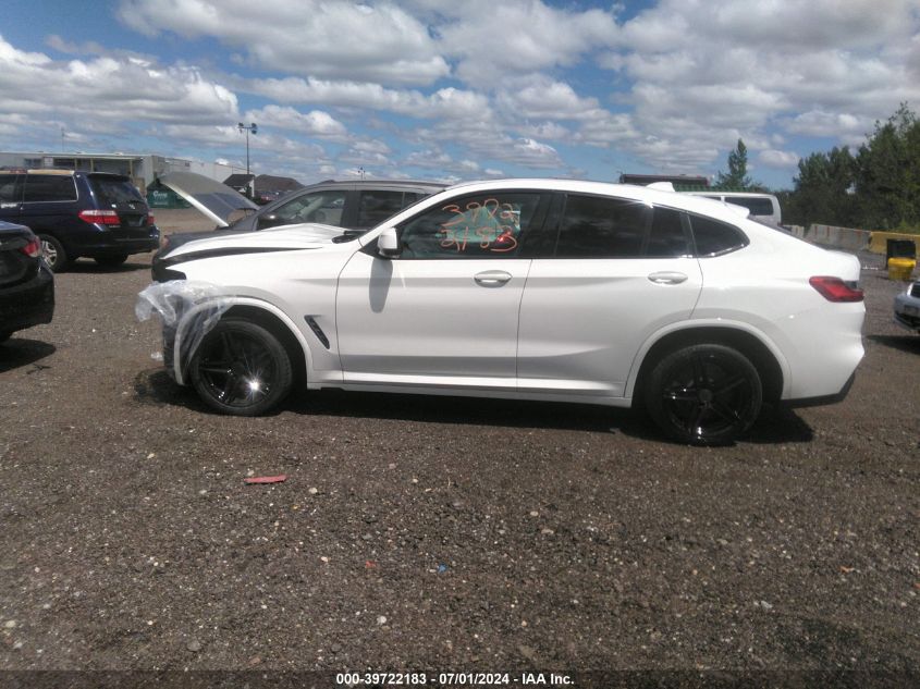 2020 BMW X4 xDrive30I VIN: 5UX2V1C0XL9B20367 Lot: 39722183