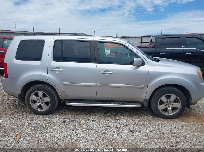 2011 Honda Pilot Ex-L VIN: 5FNYF3H59BB031254 Lot: 39722202