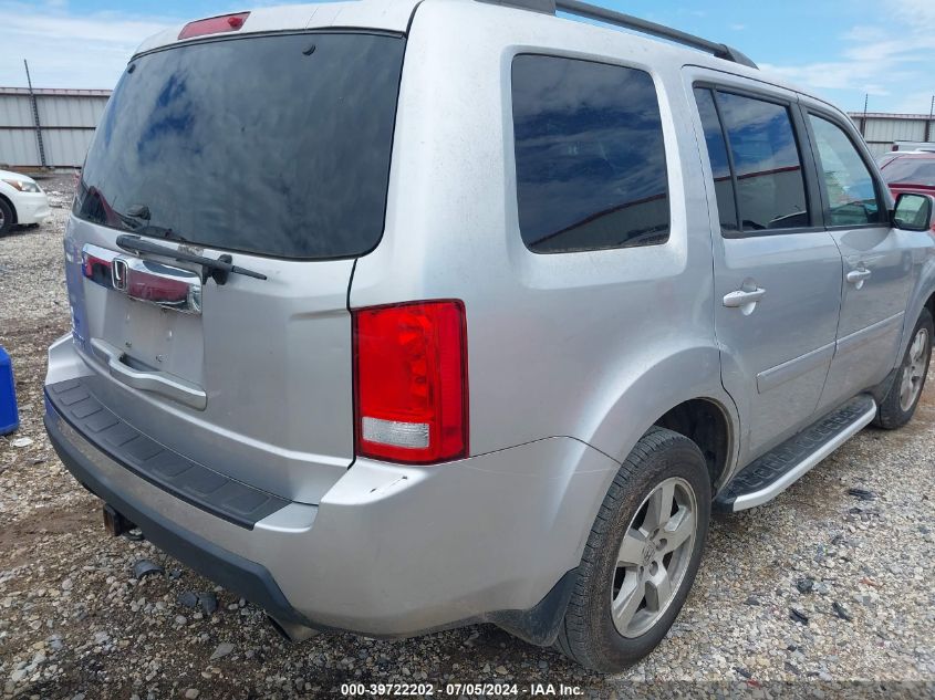 2011 Honda Pilot Ex-L VIN: 5FNYF3H59BB031254 Lot: 39722202