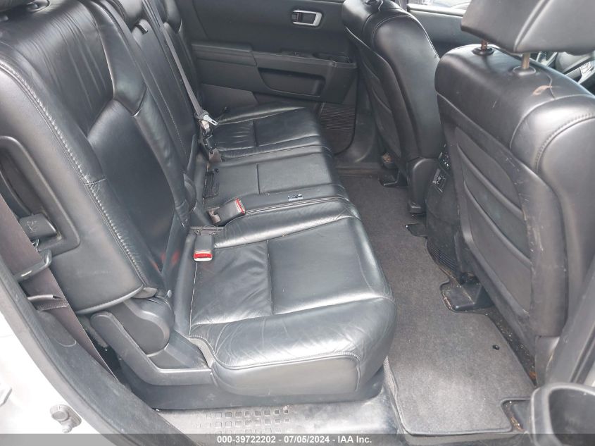 2011 Honda Pilot Ex-L VIN: 5FNYF3H59BB031254 Lot: 39722202