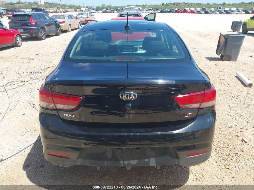 2020 Kia Rio S VIN: 3KPA24AD8LE267941 Lot: 39722210