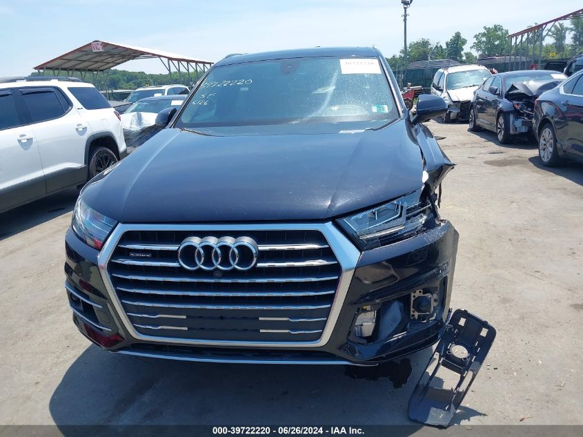 2018 Audi Q7 3.0T Premium VIN: WA1VAAF72JD048312 Lot: 39722220