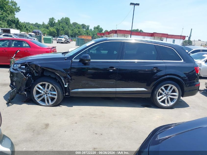 2018 Audi Q7 3.0T Premium VIN: WA1VAAF72JD048312 Lot: 39722220