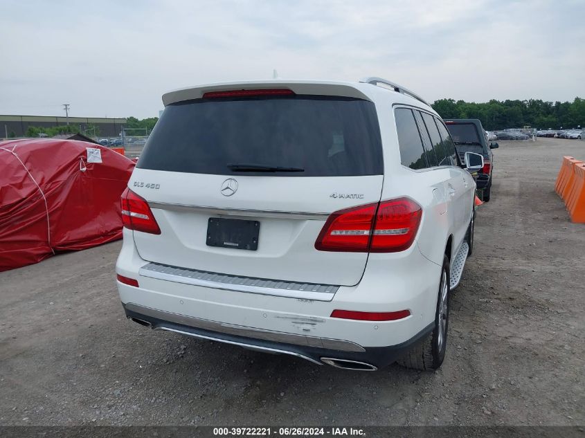 2017 Mercedes-Benz Gls 450 450 4Matic VIN: 4JGDF6EE8HA804586 Lot: 39722221