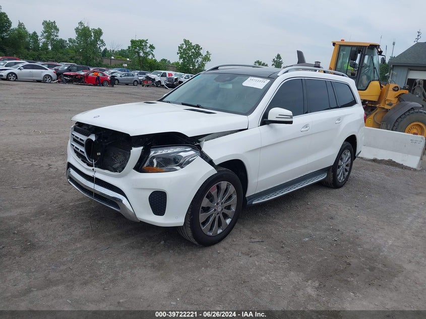 2017 Mercedes-Benz Gls 450 450 4Matic VIN: 4JGDF6EE8HA804586 Lot: 39722221
