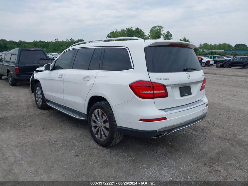 2017 Mercedes-Benz Gls 450 450 4Matic VIN: 4JGDF6EE8HA804586 Lot: 39722221