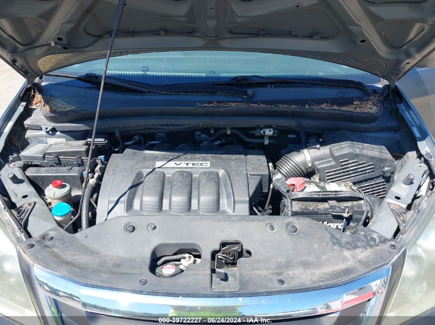 2010 Honda Odyssey Ex VIN: 5FNRL3H47AB042434 Lot: 39722227