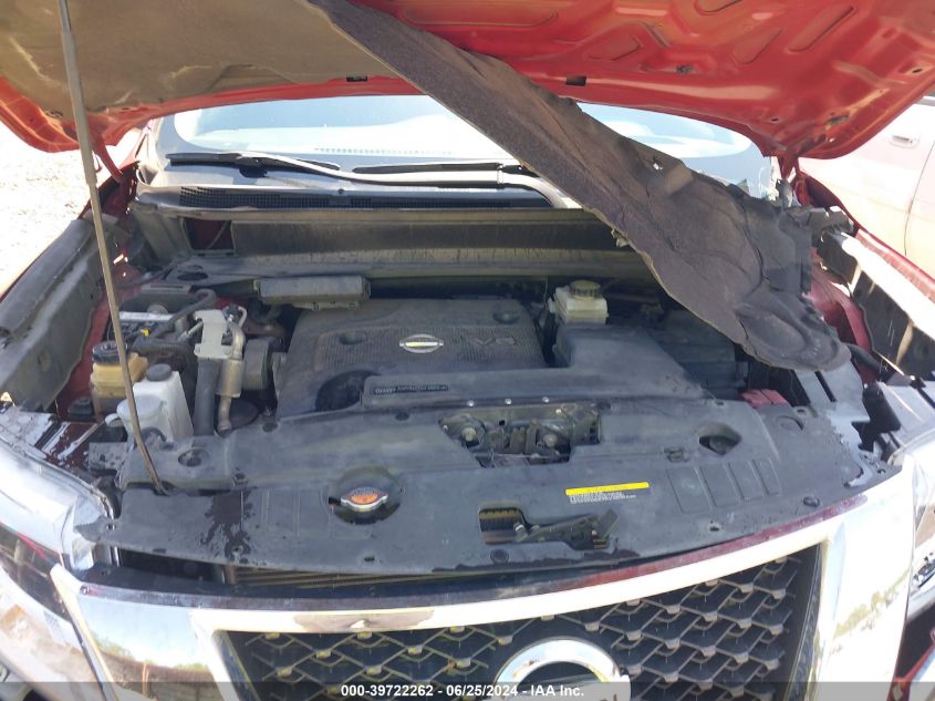 2015 Nissan Pathfinder Platinum VIN: 5N1AR2MN5FC617909 Lot: 39722262