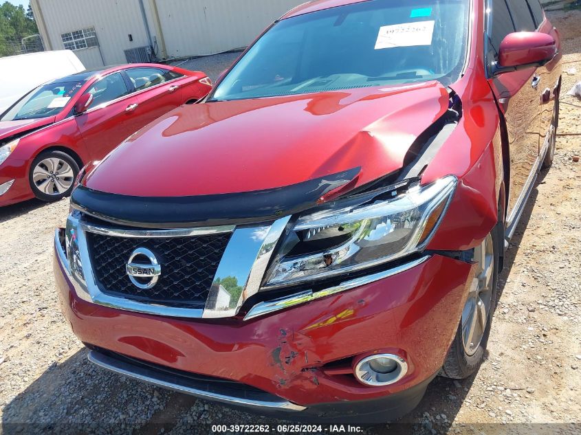 2015 Nissan Pathfinder Platinum VIN: 5N1AR2MN5FC617909 Lot: 39722262