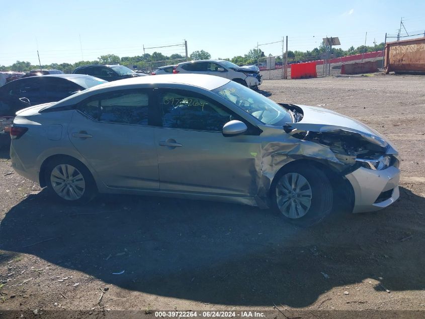2021 Nissan Sentra S Xtronic Cvt VIN: 3N1AB8BV8MY301698 Lot: 39722264