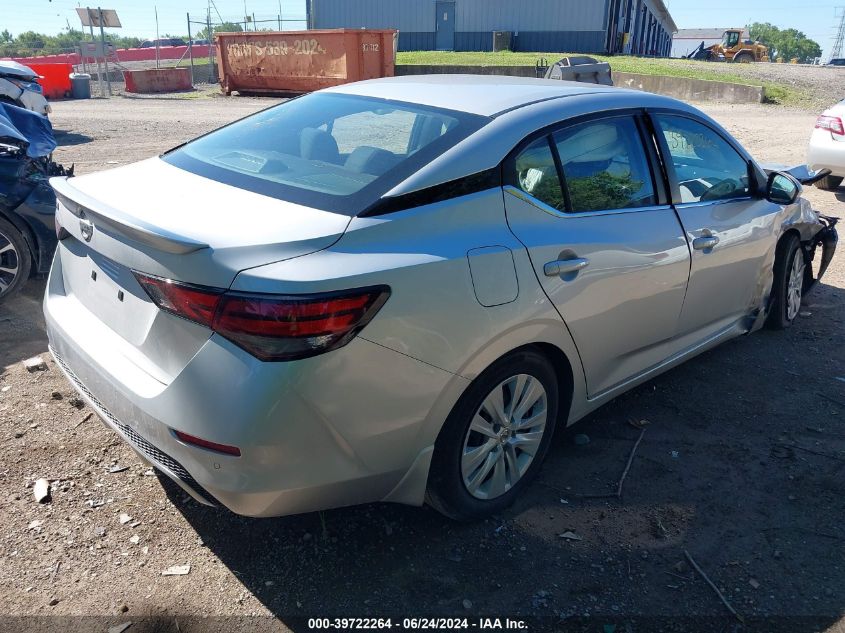 2021 Nissan Sentra S Xtronic Cvt VIN: 3N1AB8BV8MY301698 Lot: 39722264