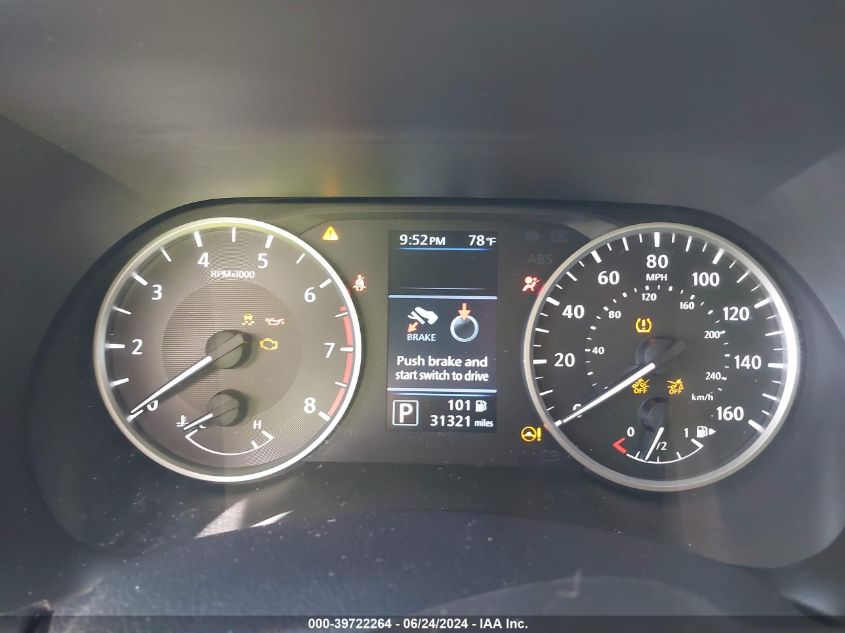 2021 Nissan Sentra S Xtronic Cvt VIN: 3N1AB8BV8MY301698 Lot: 39722264