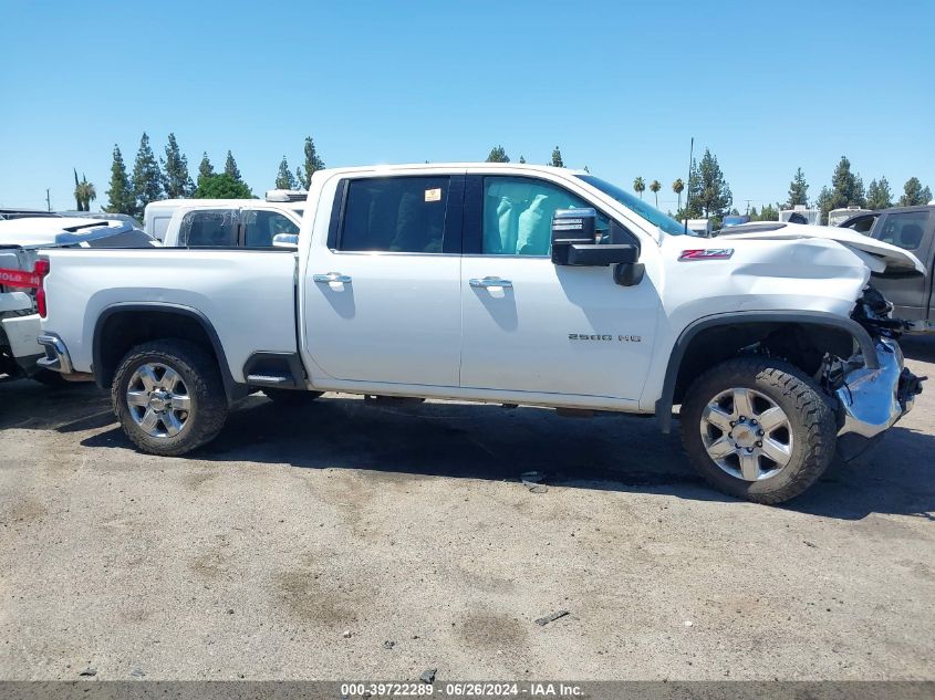 2021 Chevrolet Silverado 2500Hd 4Wd Standard Bed Ltz VIN: 1GC4YPE73MF257570 Lot: 39722289