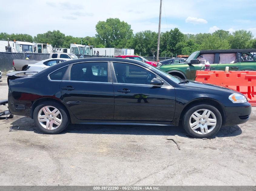 2013 Chevrolet Impala Lt VIN: 2G1WB5E34D1163273 Lot: 39722290