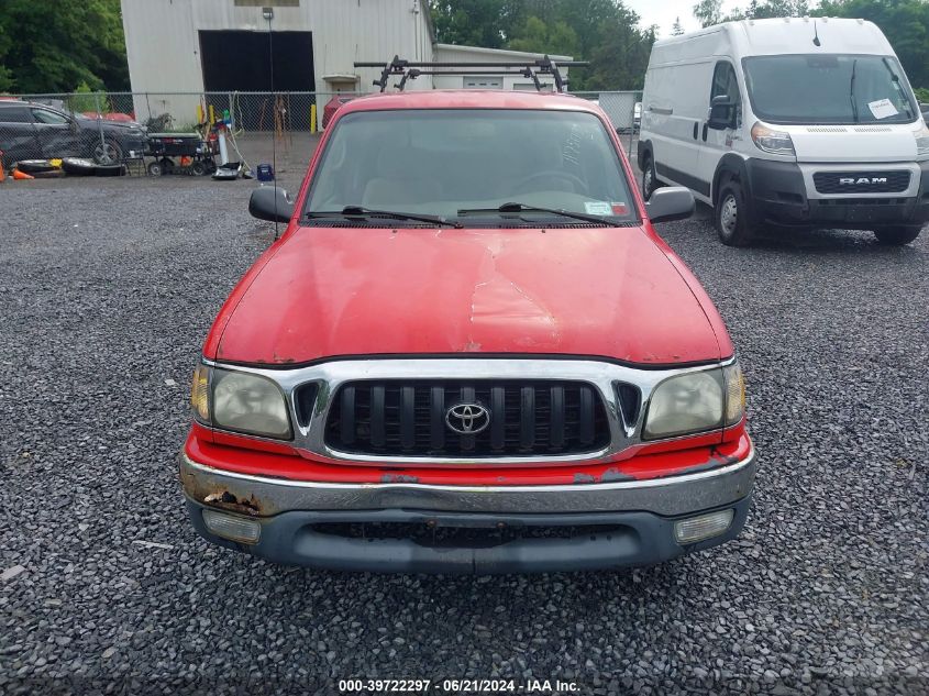 2001 Toyota Tacoma VIN: 5TEVL52N71Z861485 Lot: 39722297